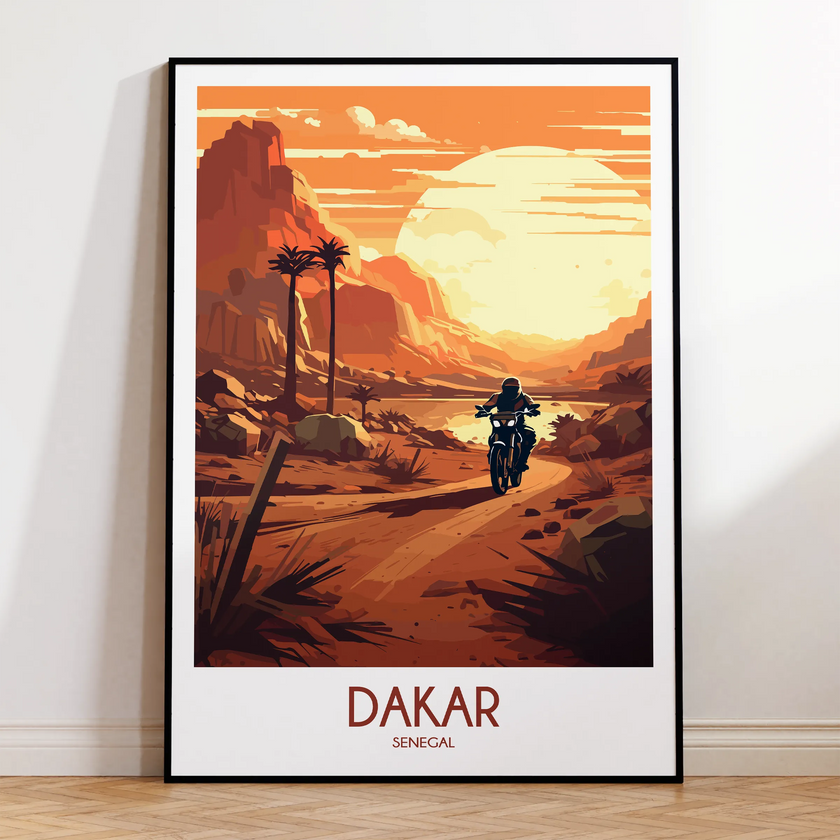 Dakar Scenic Landscape Art