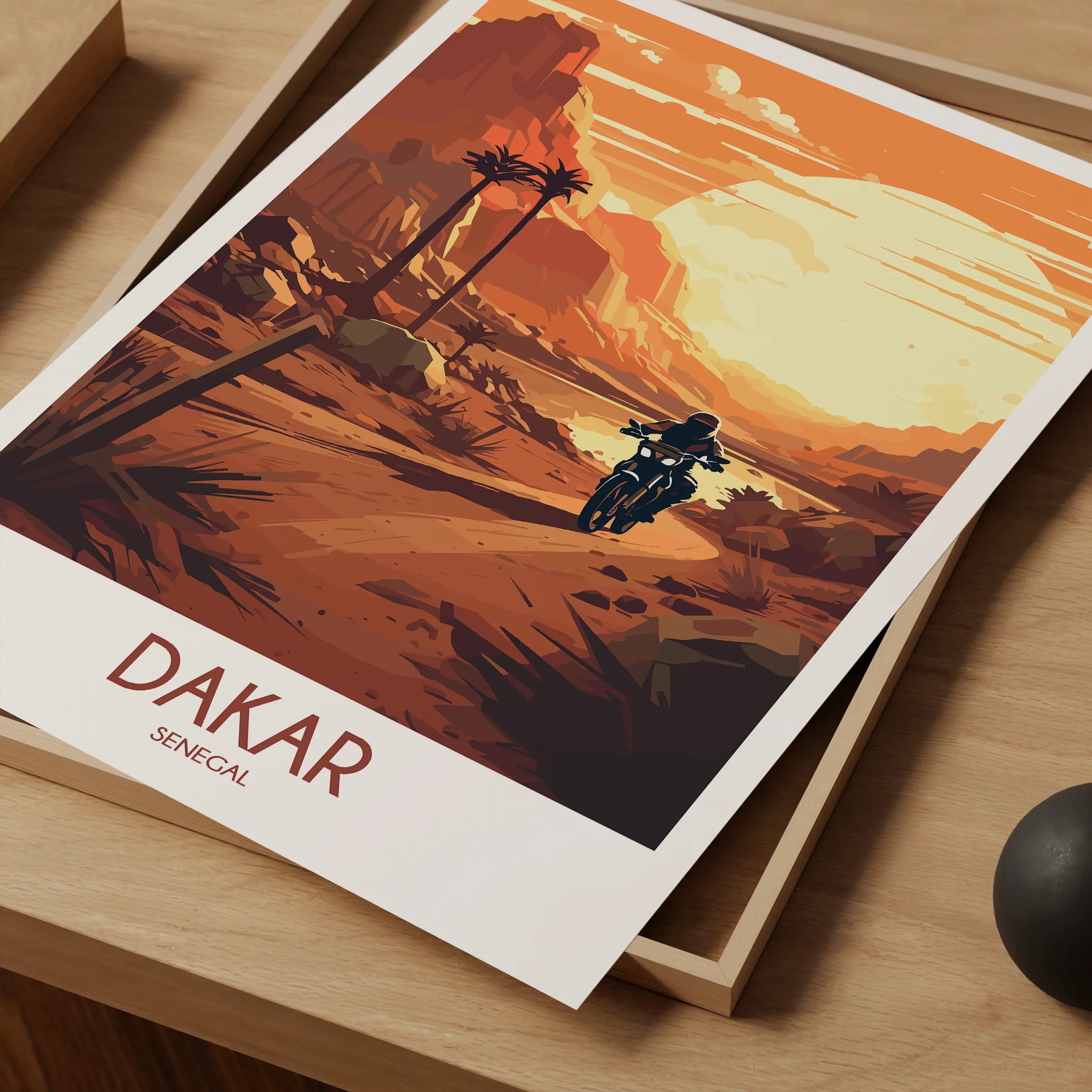 Dakar Travel Memory Gift