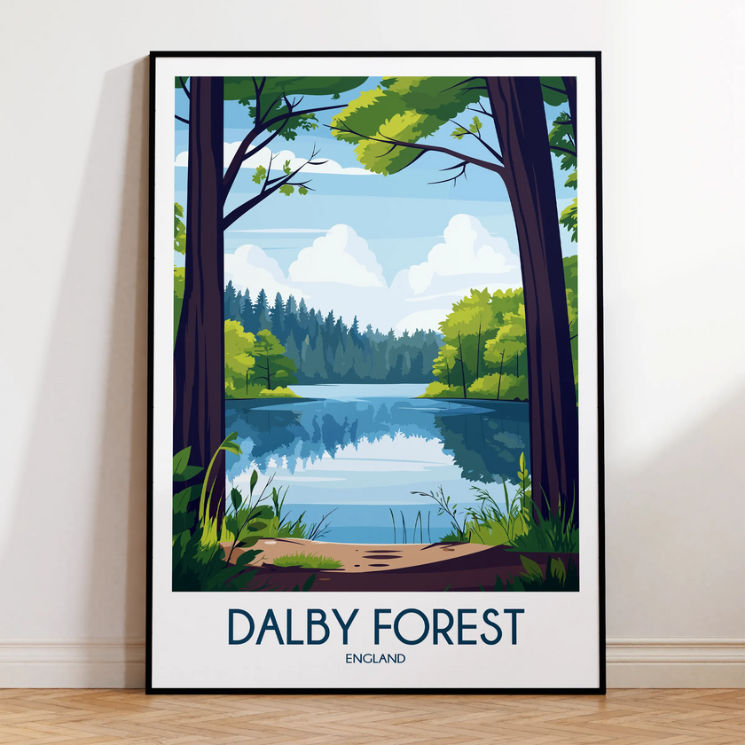 Dalby Forest Destination Art Gift