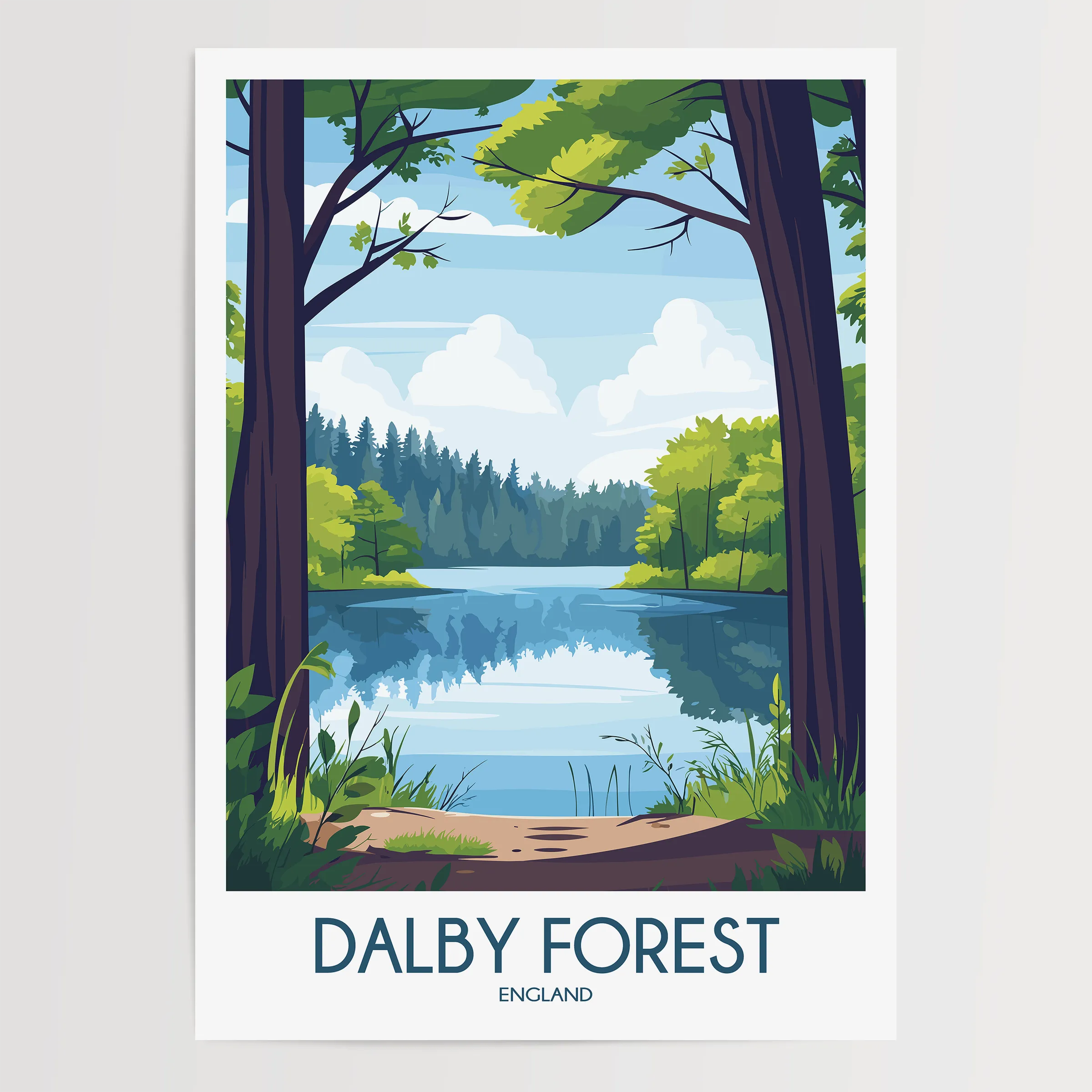 Dalby Forest Gallery Quality Print