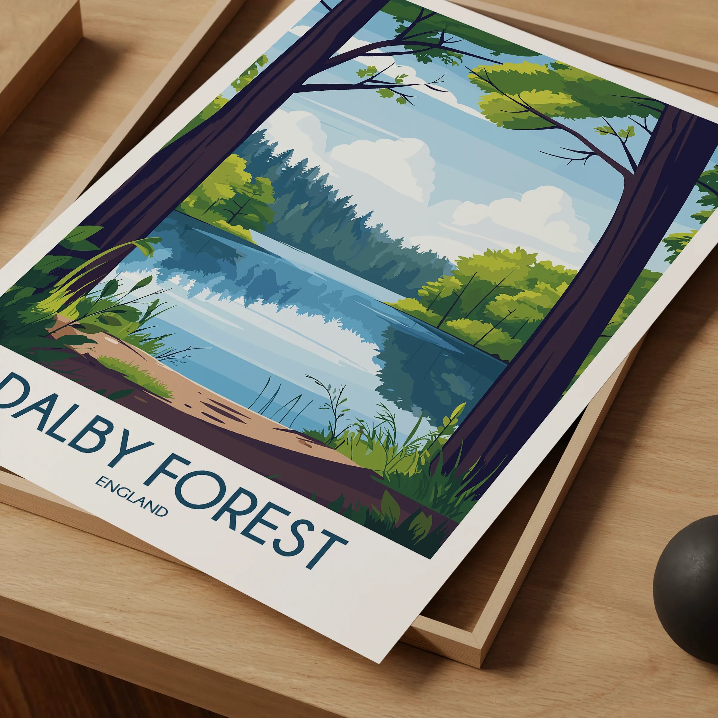 Dalby Forest Travel Memory Gift