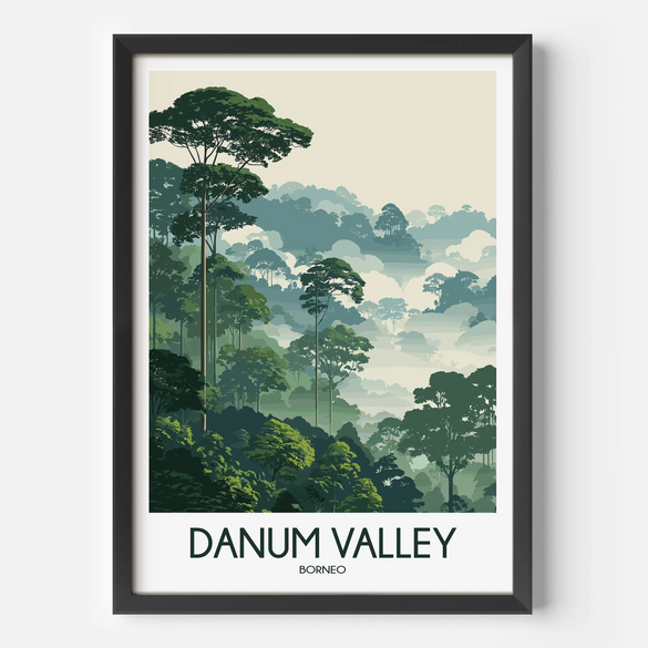 Danum Valley Destination Art Gift