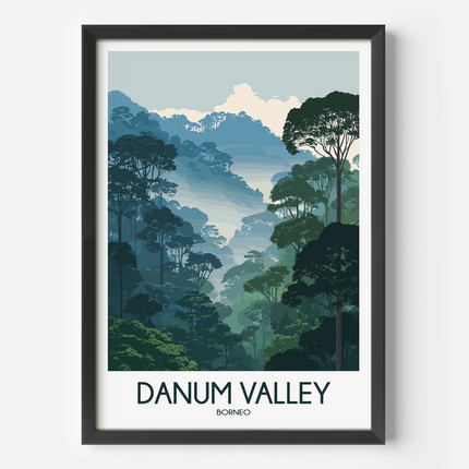 Danum Valley Destination Art Gift