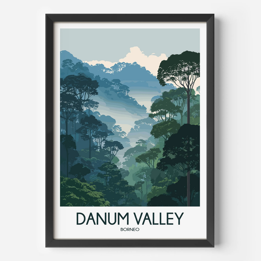 Danum Valley Destination Art Gift