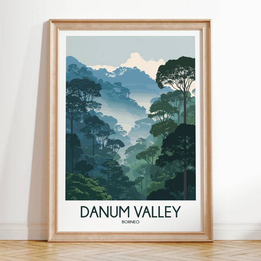 Danum Valley Minimalist Wall Art