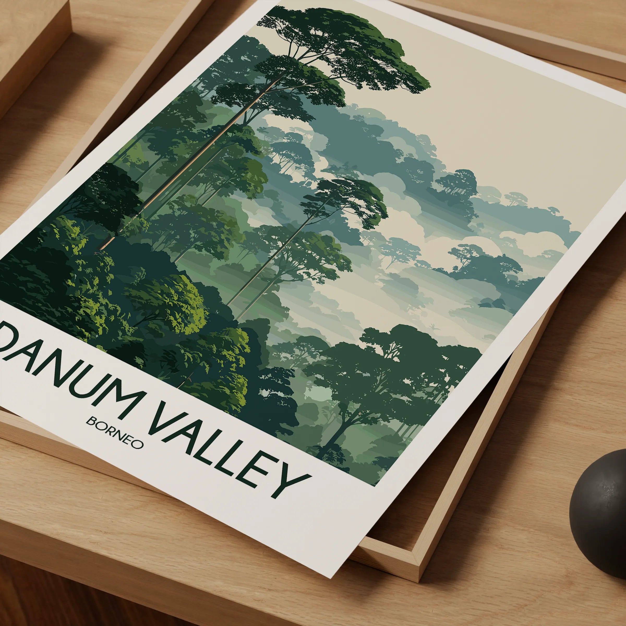 Danum Valley Scenic Landscape Art