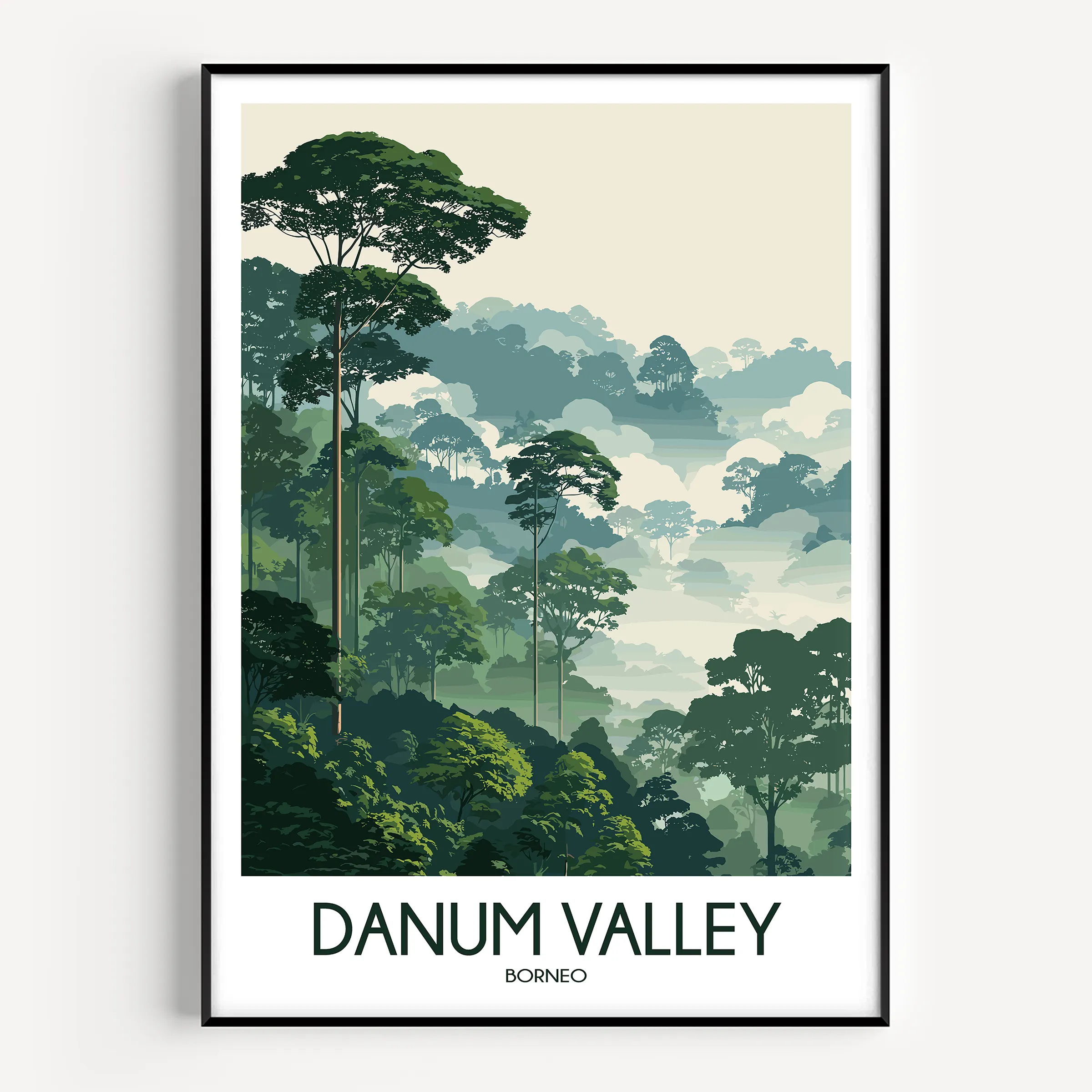 Danum Valley Souvenir Poster Print