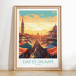Dar Es Salaam Gallery Quality Print