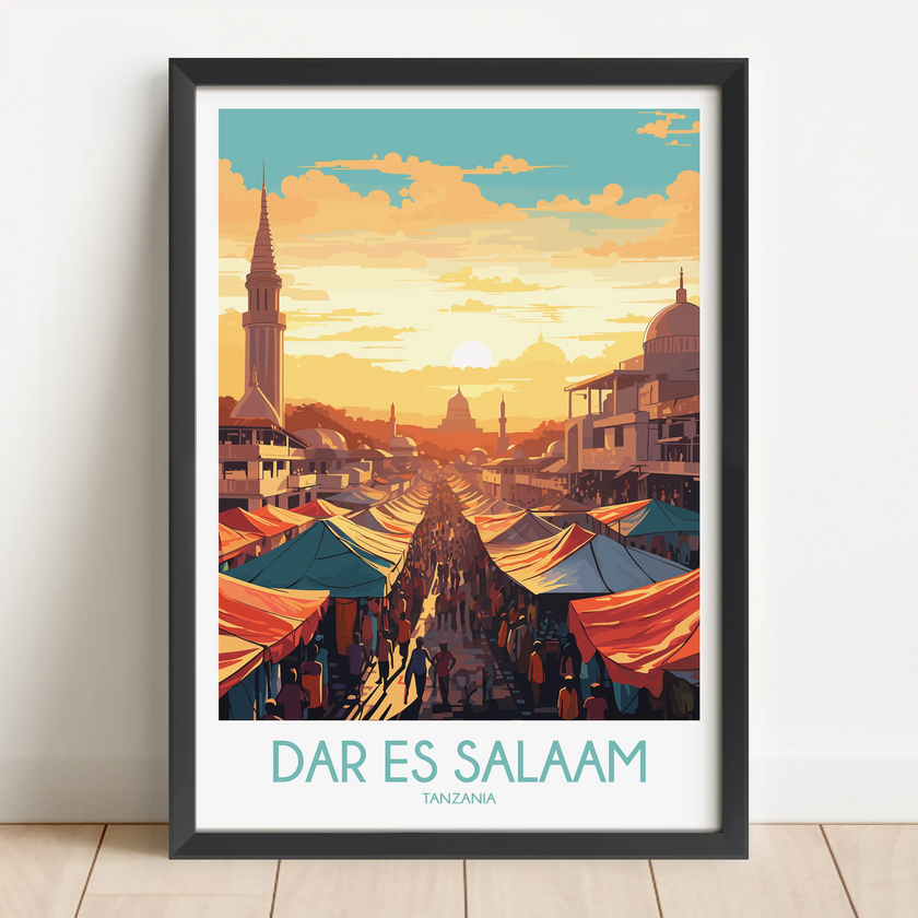 Dar Es Salaam Travel Memory Gift
