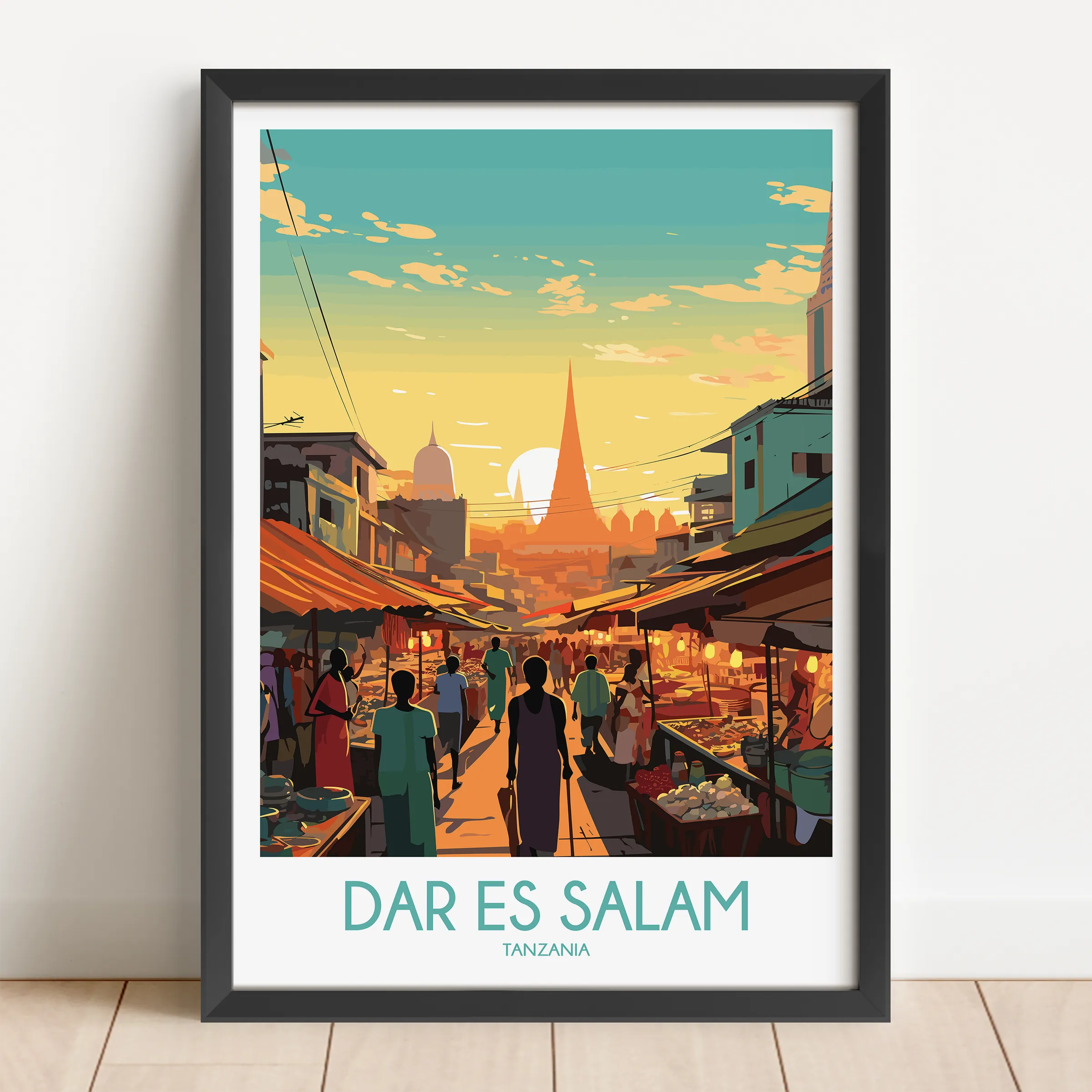 Dar Es Salam Gallery Quality Print
