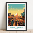 Dar Es Salam Gallery Quality Print