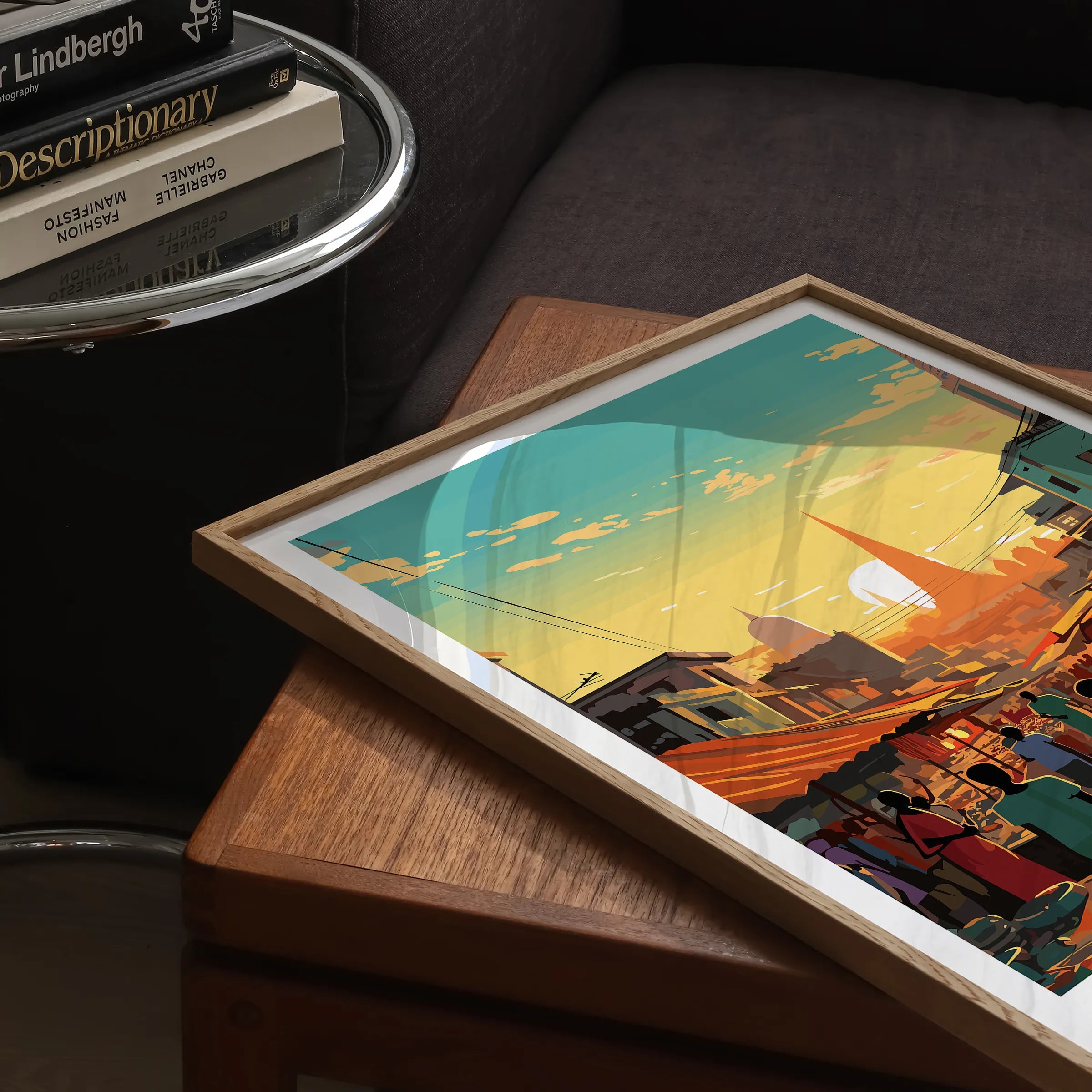 Dar Es Salam Souvenir Poster Print