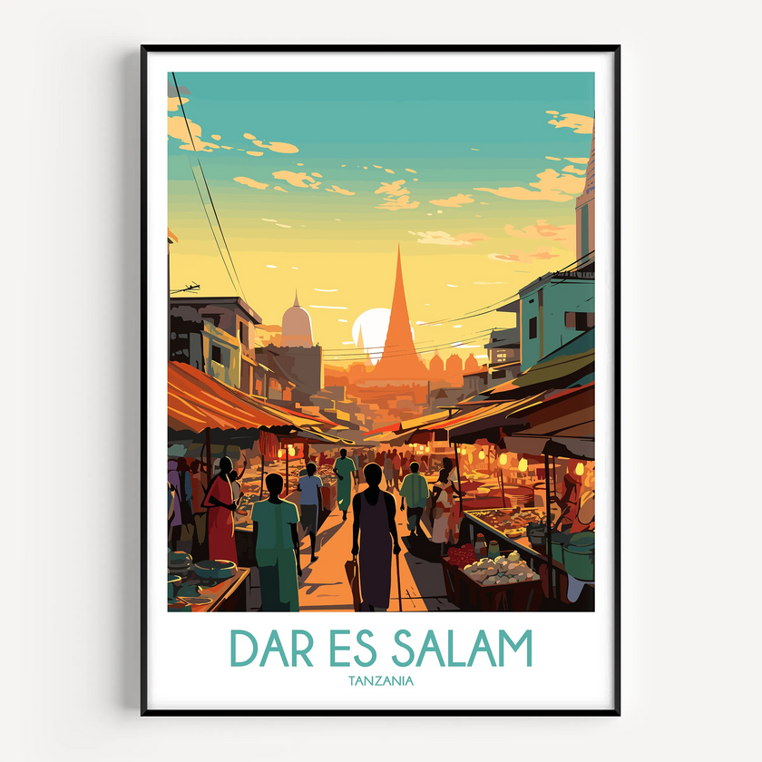Dar Es Salam Travel Memory Gift