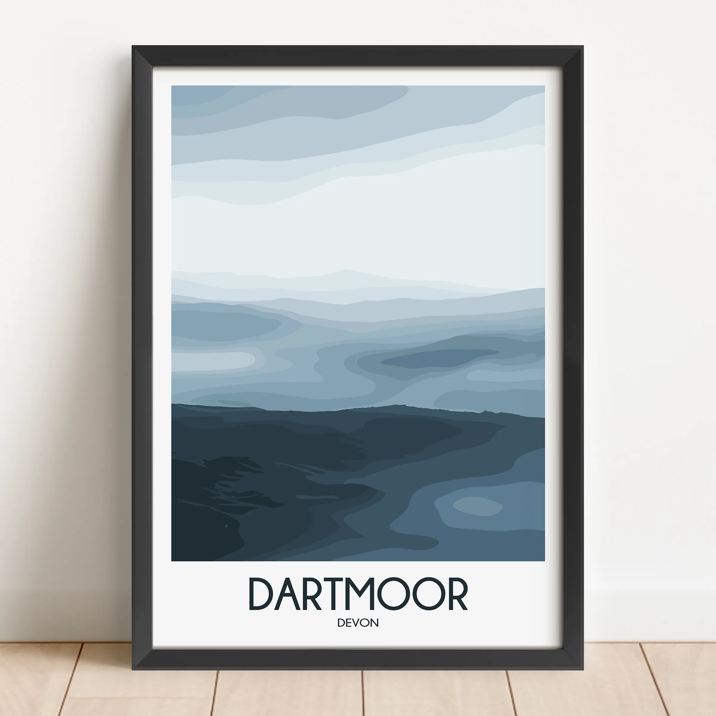 Dartmoor Destination Art Gift