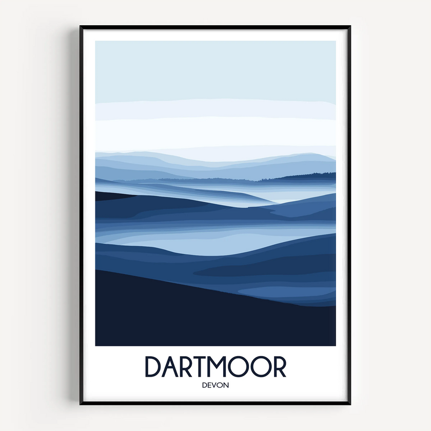 Dartmoor Destination Art Gift