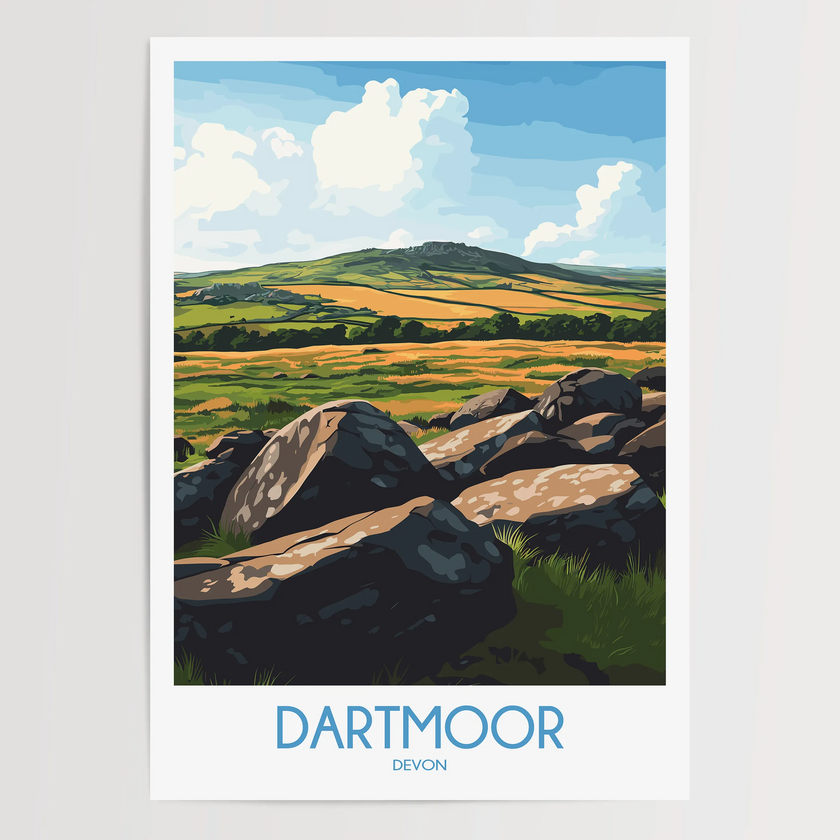 Dartmoor Minimalist Wall Art