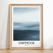 Dartmoor Modern Travel Poster