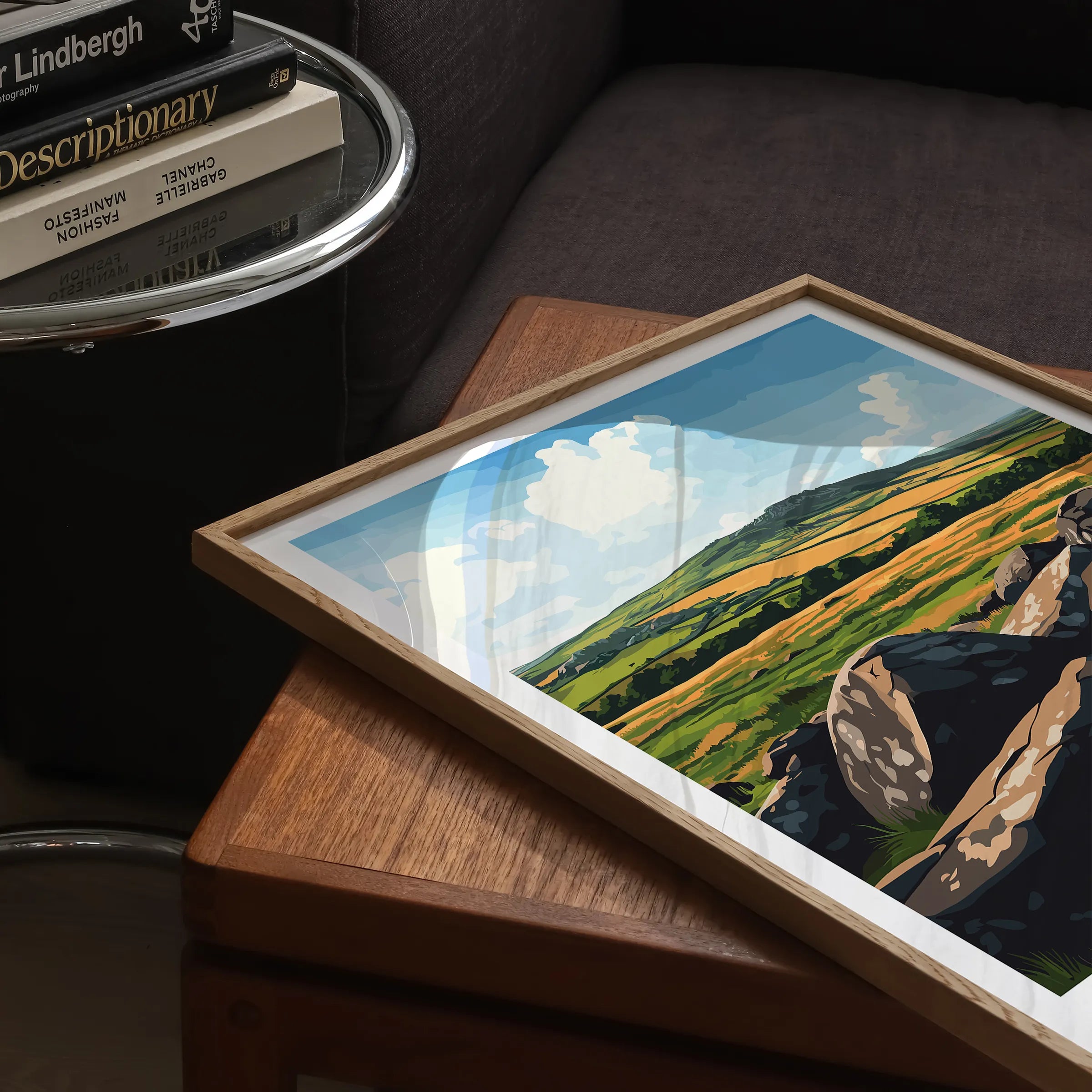 Dartmoor Scenic Landscape Art