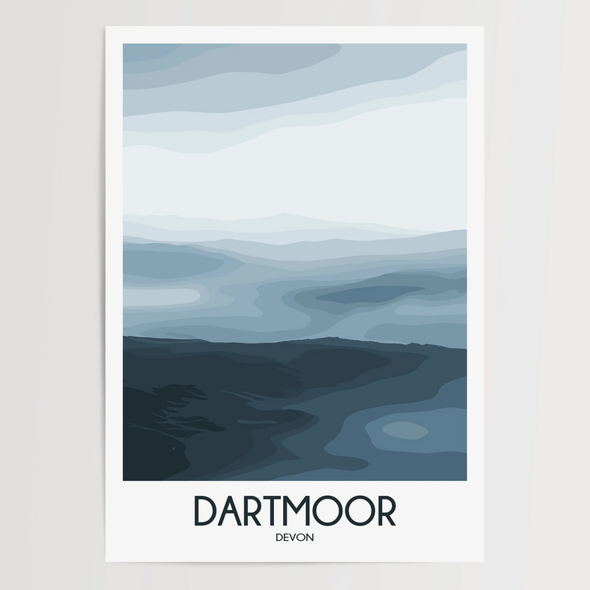 Dartmoor Scenic Landscape Art