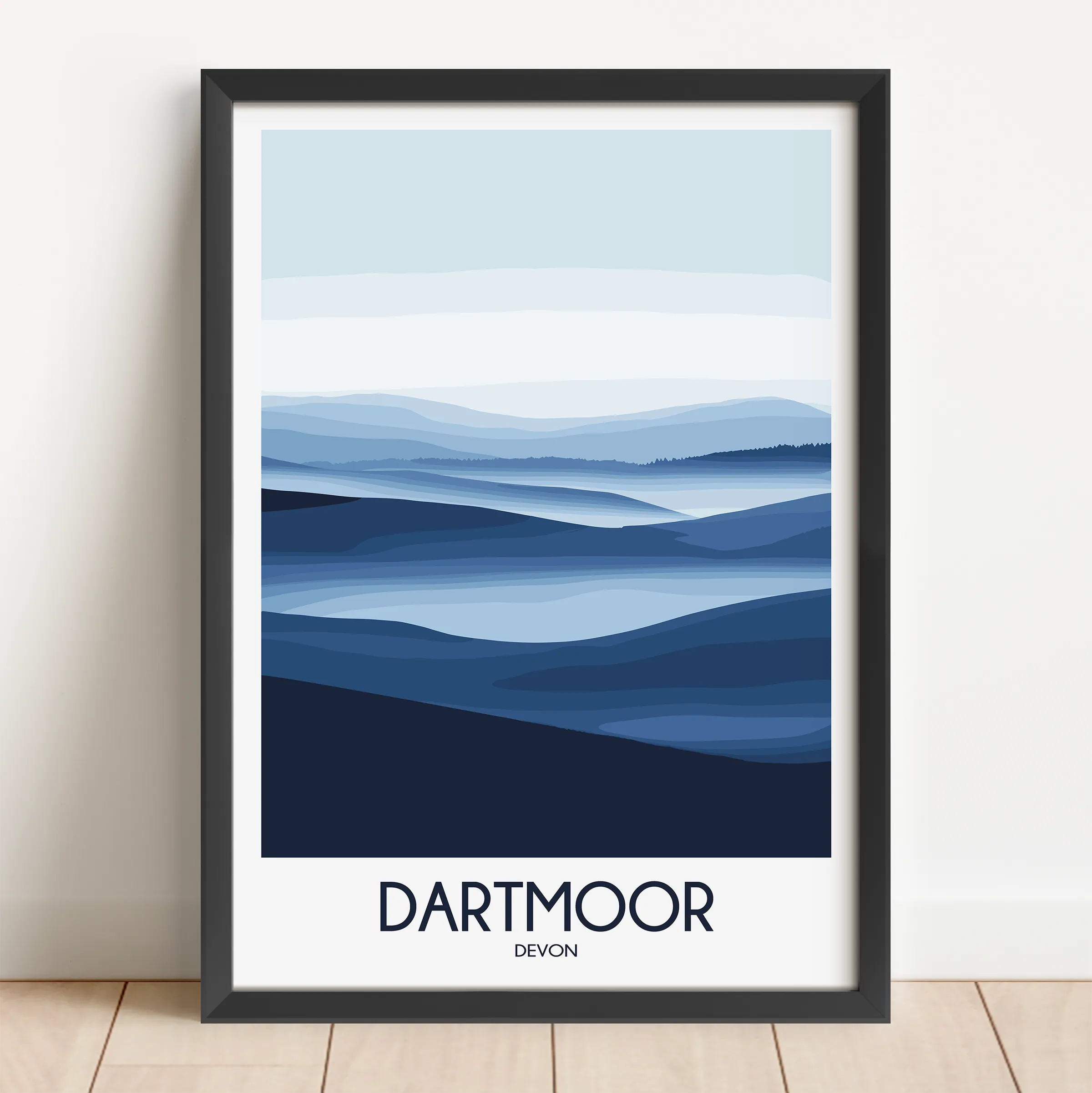 Dartmoor Scenic Landscape Art