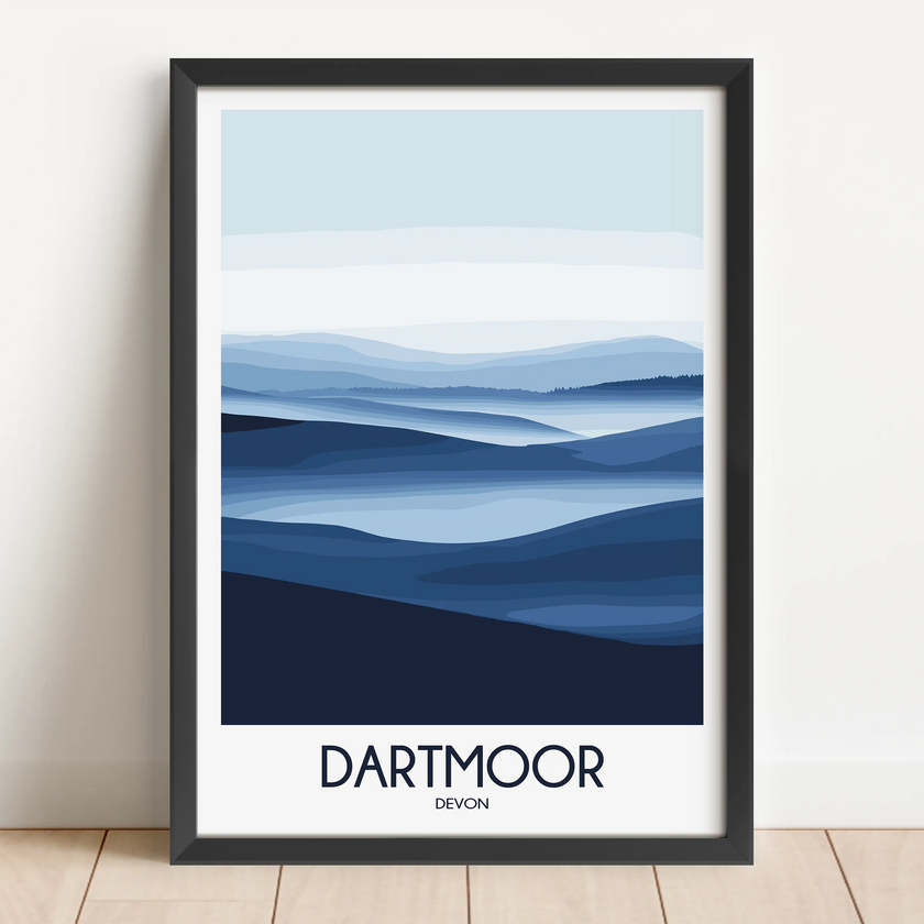 Dartmoor Scenic Landscape Art
