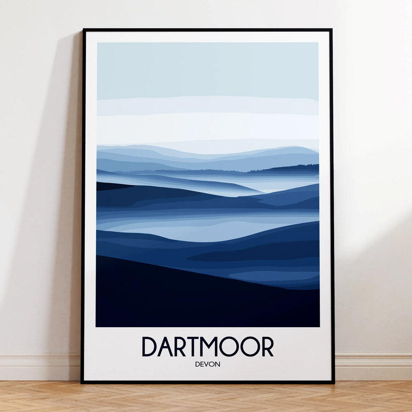 Dartmoor Vintage Style Print