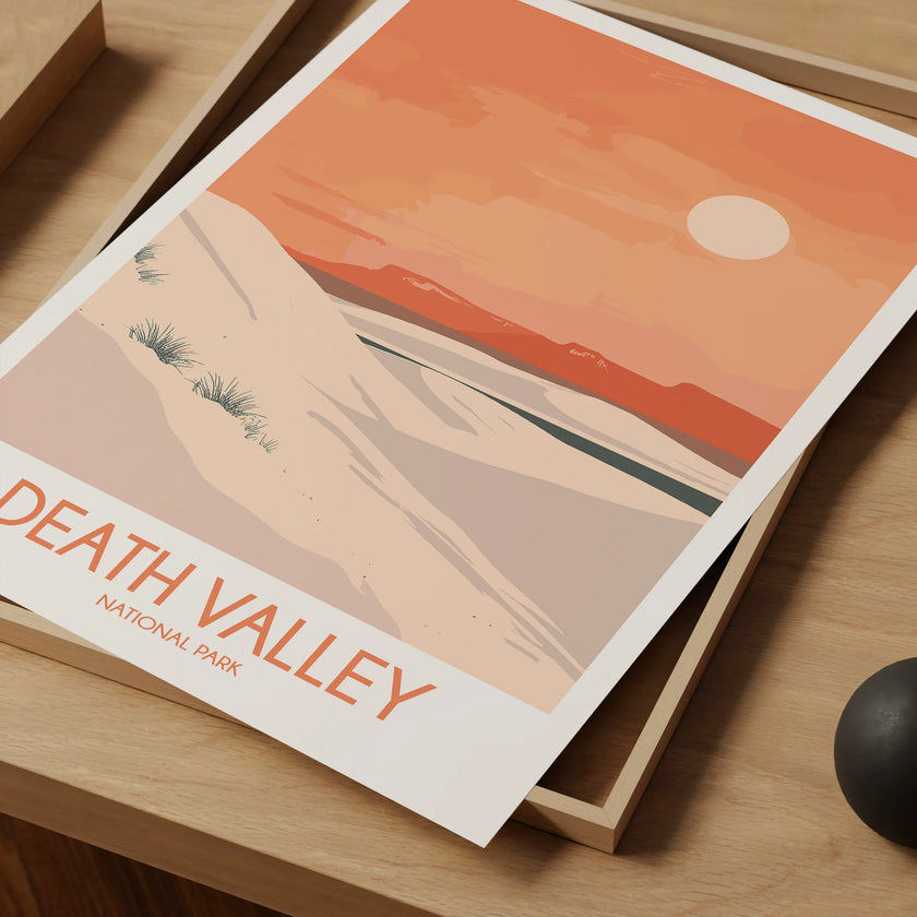 Death Valley Destination Art Gift