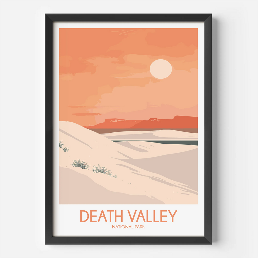Death Valley Home Office Decor