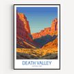 Death Valley Minimalist Wall Art