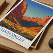 Death Valley Modern Travel Poster