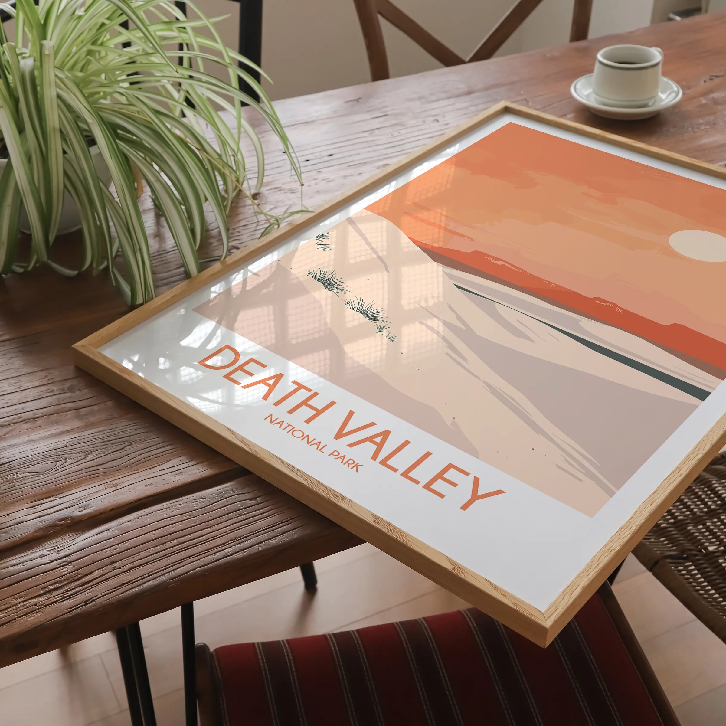 Death Valley Modern Travel Poster