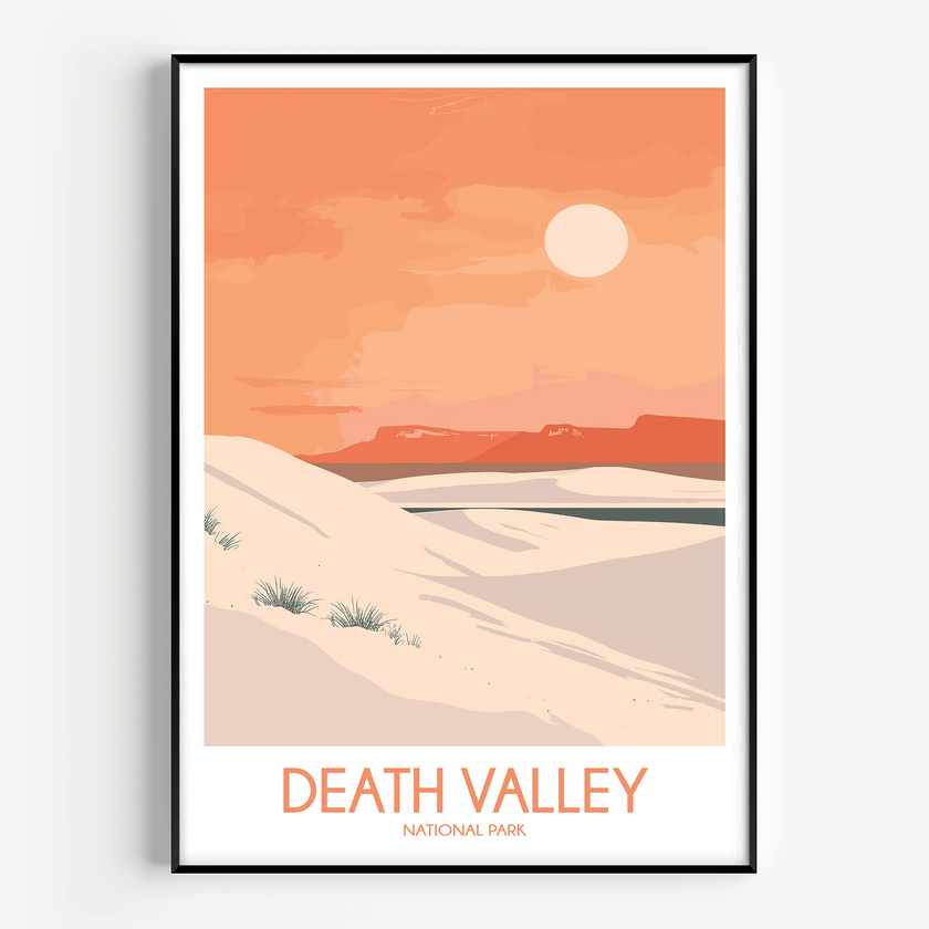 Death Valley Souvenir Poster Print