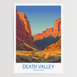 Death Valley Vintage Style Print