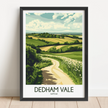 Dedham Vale Vintage Style Print