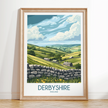 Derbyshire Destination Art Gift