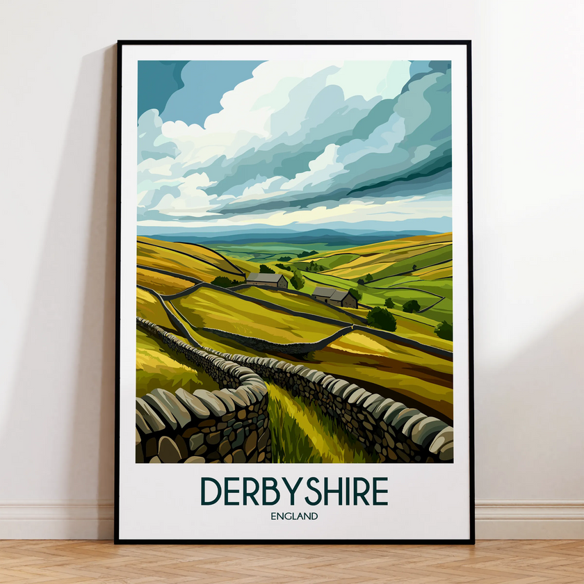 Derbyshire Destination Art Gift