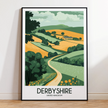 Derbyshire Destination Art Gift