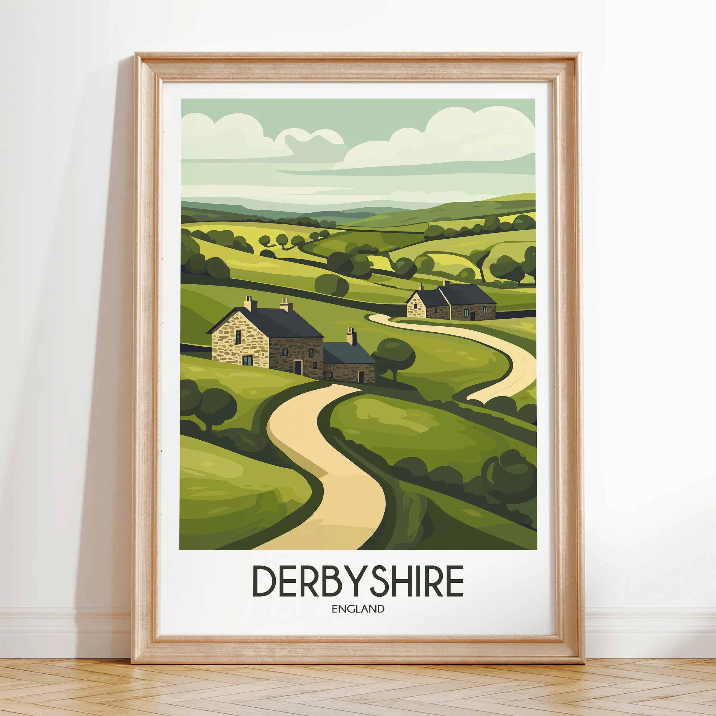 Derbyshire Gallery Quality Print