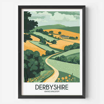 Derbyshire Gallery Quality Print