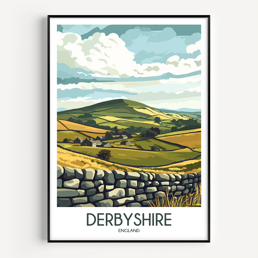 Derbyshire Gallery Quality Print