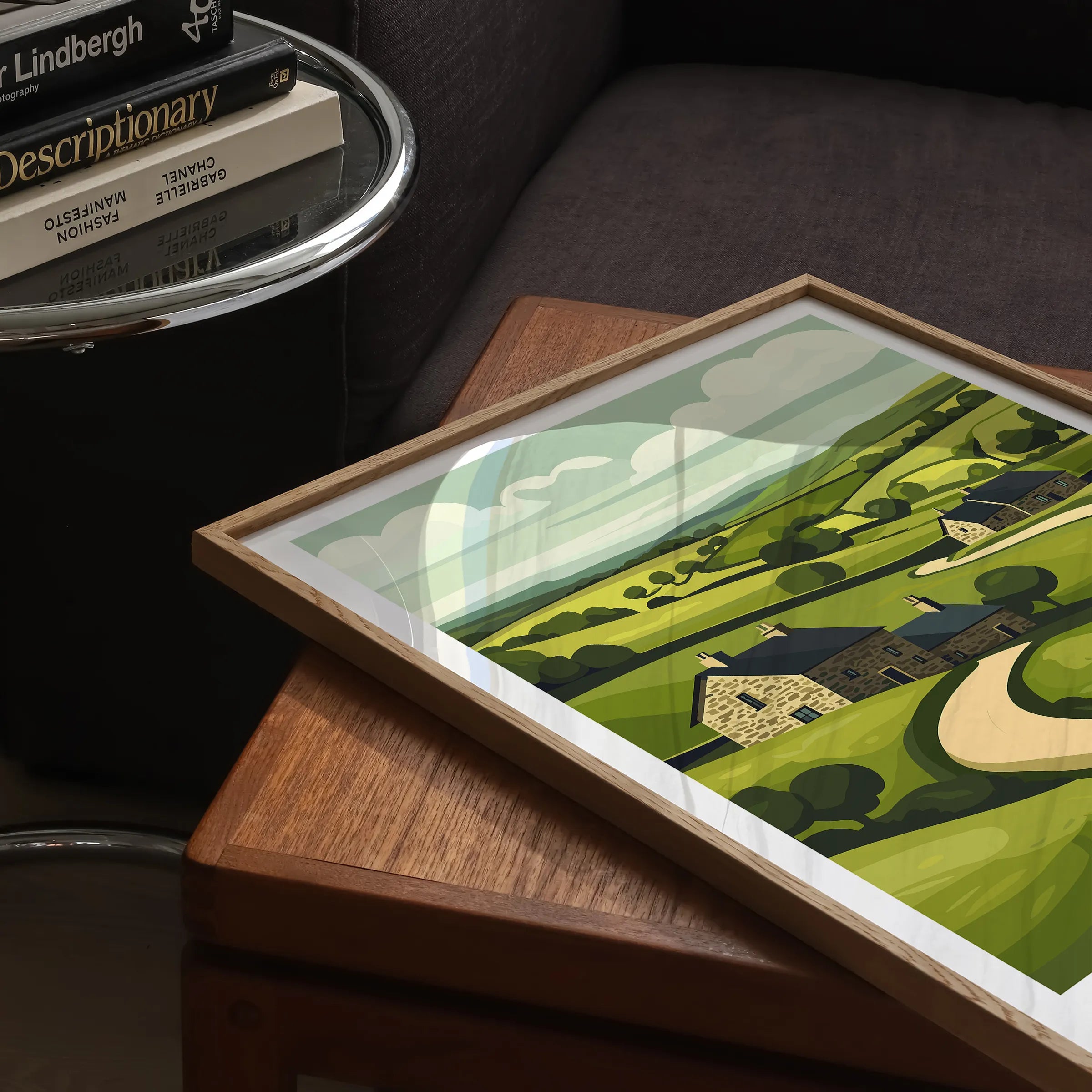 Derbyshire Scenic Landscape Art