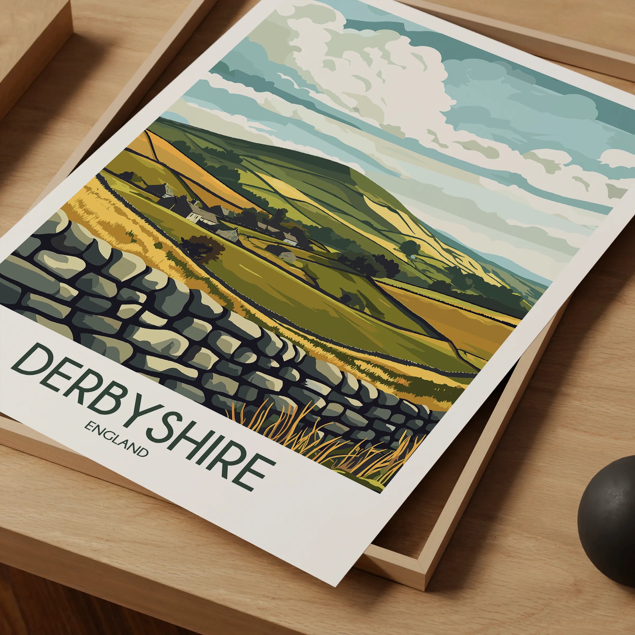 Derbyshire Scenic Landscape Art