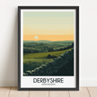Derbyshire Scenic Landscape Art