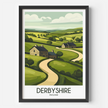 Derbyshire Scenic Landscape Art