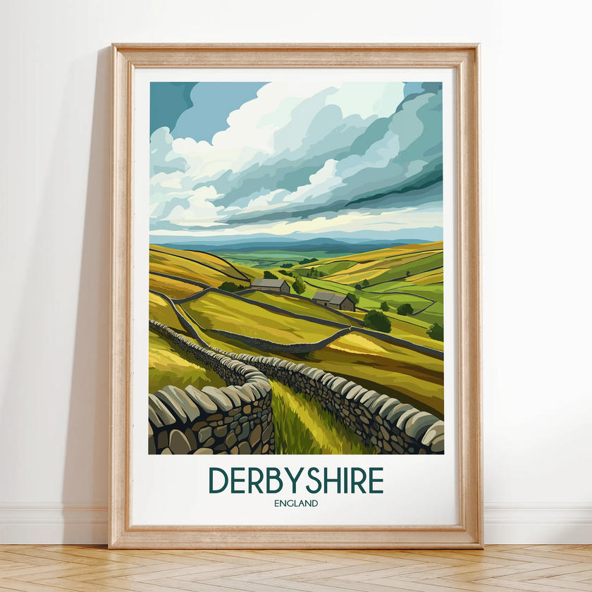 Derbyshire Travel Memory Gift