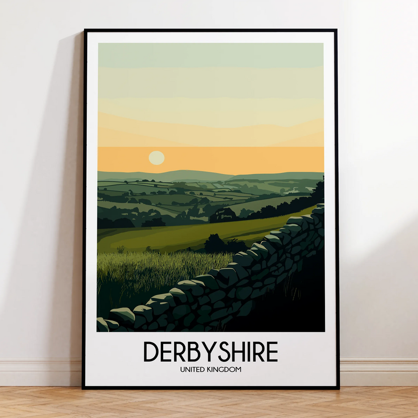 Derbyshire Travel Memory Gift