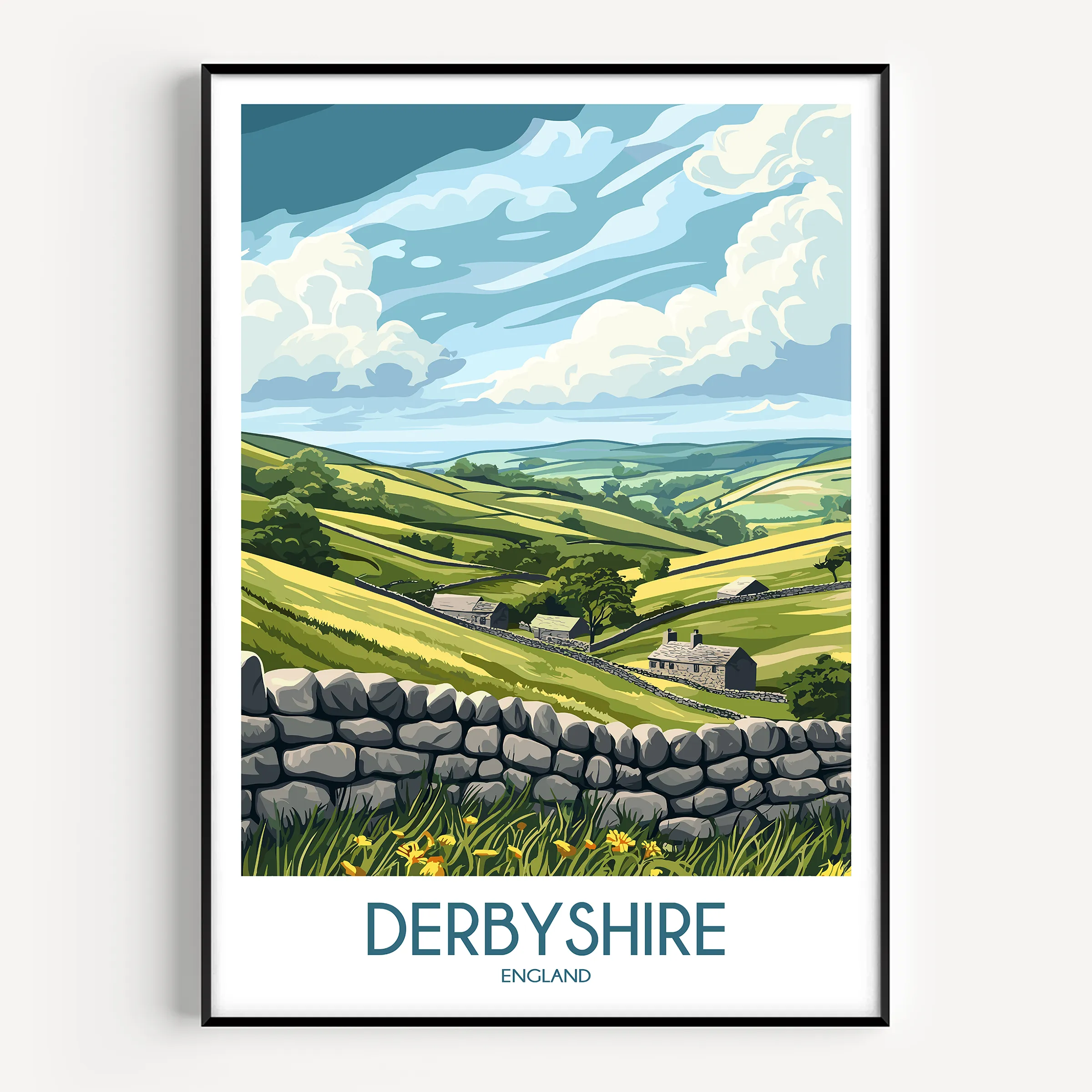 Derbyshire Travel Memory Gift