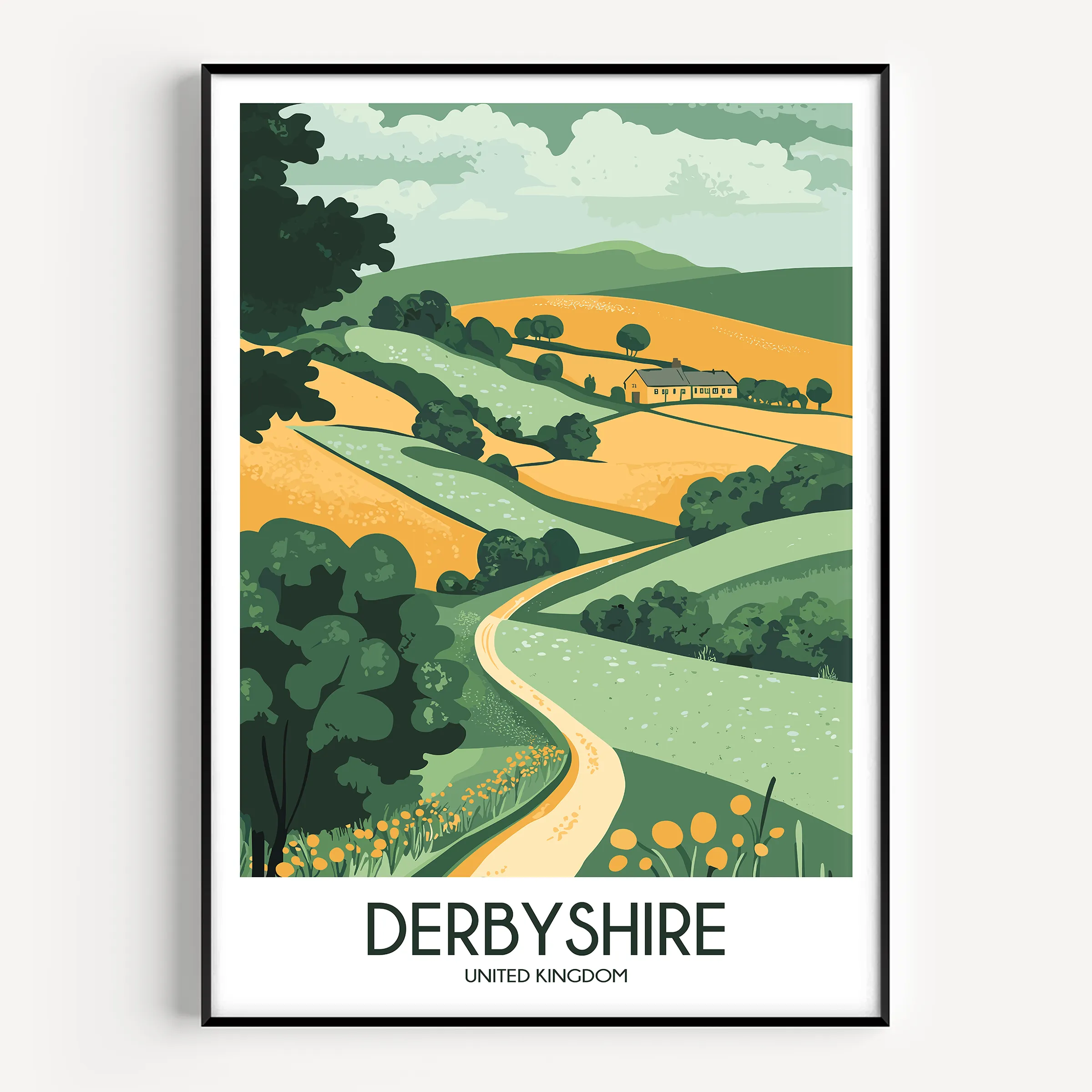 Derbyshire Travel Memory Gift