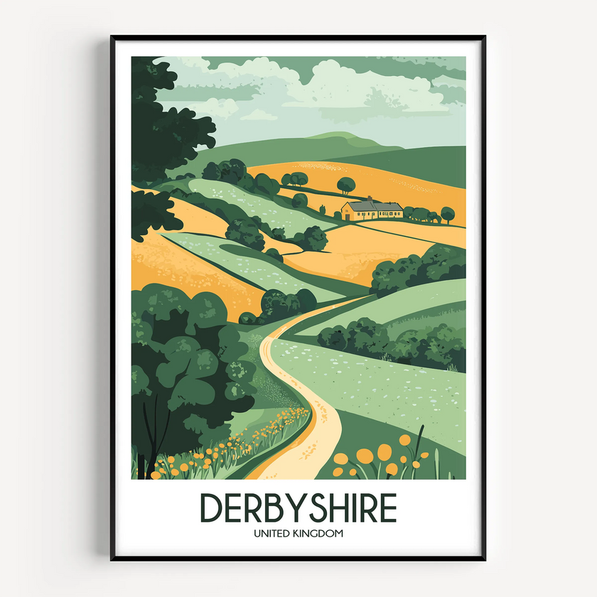 Derbyshire Travel Memory Gift