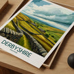 Derbyshire Vintage Style Print